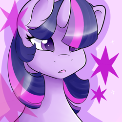 Size: 1080x1080 | Tagged: safe, artist:neonblaze909, derpibooru import, twilight sparkle, bust, portrait, solo