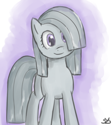 Size: 900x1000 | Tagged: safe, artist:speccysy, marble pie, earth pony, pony, abstract background, female, mare, smiling, solo