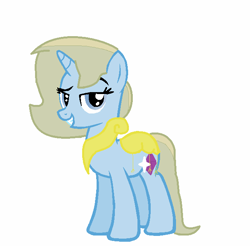 Size: 642x633 | Tagged: safe, artist:bettybop920, oc, oc only, offspring, parent:prince blueblood, parent:trixie, parents:bluetrix, simple background, white background