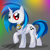 Size: 2000x2000 | Tagged: safe, artist:sierraex, dj pon-3, vinyl scratch, pony, unicorn, headphones, solo