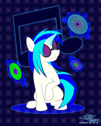 Size: 800x1000 | Tagged: safe, artist:propheteka, dj pon-3, vinyl scratch, pony, unicorn, female, horn, mare, solo