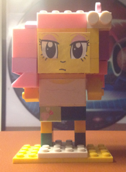 Size: 1357x1855 | Tagged: safe, artist:grapefruitface1, fluttershy, equestria girls, cubehead, cubeheads, custom, improved, irl, lego, photo, solo, toy, updated