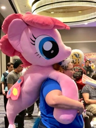 Size: 1536x2048 | Tagged: safe, pinkie pie, babscon, irl, photo, plushie, seapony pinkie pie