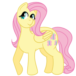 Size: 2000x2000 | Tagged: safe, artist:dustyfeathers, fluttershy, pegasus, pony, simple background, solo, transparent background, vector