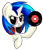 Size: 812x947 | Tagged: safe, artist:applefritta, dj pon-3, vinyl scratch, pony, unicorn, cute, grin, simple background, smiling, solo, transparent background, vinylbetes