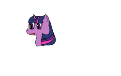 Size: 1616x1024 | Tagged: safe, artist:amateur-draw, derpibooru import, twilight sparkle, 1000 hours in ms paint, disembodied head, head, ms paint, solo