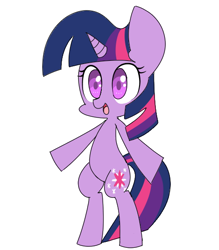 Size: 482x551 | Tagged: safe, artist:p-skink, derpibooru import, twilight sparkle, pony, bipedal, solo