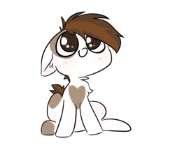 Size: 1024x853 | Tagged: safe, artist:stargels, pipsqueak, colt, cute, floppy ears, male, simple background, solo, squeakabetes, white background