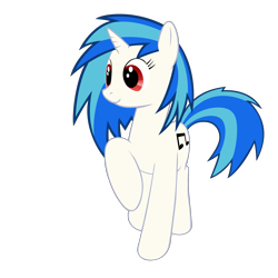 Size: 3000x3000 | Tagged: safe, artist:mkovic, dj pon-3, vinyl scratch, pony, unicorn, female, horn, mare, solo