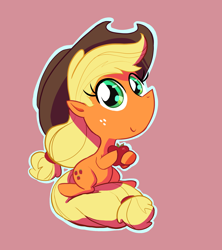 Size: 1784x2007 | Tagged: safe, artist:rbig, applejack, earth pony, pony, apple, food, solo