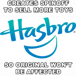 Size: 800x800 | Tagged: safe, caption, good guy hasbro, hasbro, image macro, meta