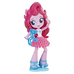 Size: 1500x1500 | Tagged: safe, pinkie pie, better together, equestria girls, balloon, clothes, doll, equestria girls minis, irl, merchandise, photo, shoes, skirt, smiling, solo, toy