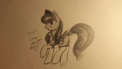 Size: 2304x1296 | Tagged: safe, artist:novich, dj pon-3, octavia melody, vinyl scratch, earth pony, pony, clothes, female, lesbian, maid, octamaid, scratchtavia, shipping, solo, traditional art