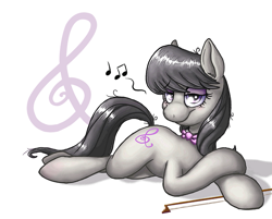 Size: 1211x972 | Tagged: safe, artist:raunchyopposition, octavia melody, earth pony, pony, female, mare, simple background, solo, white background