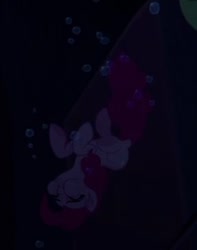 Size: 240x304 | Tagged: safe, screencap, pinkie pie, earth pony, pony, my little pony: the movie, asphyxiation, bubble, cropped, drowning, puffy cheeks, underwater