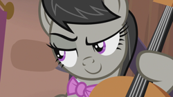 Size: 1920x1080 | Tagged: safe, screencap, octavia melody, earth pony, pony, slice of life (episode), bowtie, cute, feminism, octavsass, solo, tavibetes