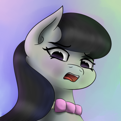 Size: 2000x2000 | Tagged: safe, artist:drafthoof, octavia melody, earth pony, pony, bust, cute, portrait, solo, tavibetes