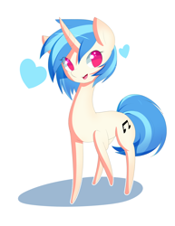 Size: 1000x1294 | Tagged: safe, artist:kaephic, dj pon-3, vinyl scratch, pony, unicorn, female, horn, mare, solo