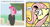 Size: 526x279 | Tagged: safe, derpibooru import, fluttershy, pinkie pie, human, derpibooru, exploitable meme, juxtaposition, juxtaposition win, meme, meta