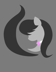 Size: 2550x3300 | Tagged: safe, artist:kinokashi, octavia melody, earth pony, pony, emblem of harmony, minimalist, solo