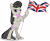 Size: 7321x6010 | Tagged: safe, artist:lazypixel, octavia melody, earth pony, pony, absurd resolution, britain, britavia, british, flag, short adventure in the comments, simple background, solo, transparent background, union jack, united kingdom, vector