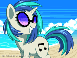 Size: 800x600 | Tagged: safe, artist:rangelost, dj pon-3, vinyl scratch, pony, unicorn, pixel art, solo