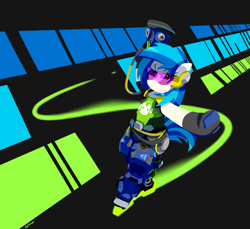 Size: 1200x1100 | Tagged: safe, artist:gndriver, artist:gnworkplace, dj pon-3, vinyl scratch, pony, crossover, lucio, overwatch, solo