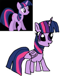 Size: 861x927 | Tagged: safe, artist:alycat2211, derpibooru import, twilight sparkle, twilight sparkle (alicorn), alicorn, pony, ms paint, solo