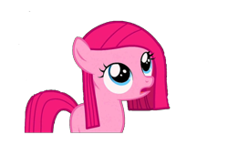 Size: 1212x770 | Tagged: safe, artist:adri-dragon, pinkie pie, earth pony, pony, cute, female, filly, filly pinkie pie, lunapic, my little pony, pinkamena diane pie, simple background, straight hair, transparent background, vector, younger