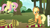 Size: 1280x720 | Tagged: safe, screencap, applejack, fluttershy, earth pony, pegasus, pony, not asking for trouble, apple, basket, food, sweet apple acres