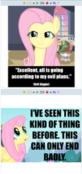 Size: 255x535 | Tagged: safe, derpibooru import, fluttershy, pegasus, pony, derpibooru, exploitable meme, juxtaposition, juxtaposition win, meme, meta