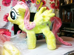 Size: 1200x896 | Tagged: safe, fluttershy, pegasus, pony, female, irl, mare, photo, plushie