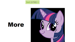 Size: 602x342 | Tagged: safe, derpibooru, exploitable meme, feet, meme, meta, obligatory pony, solo, tags, twiface