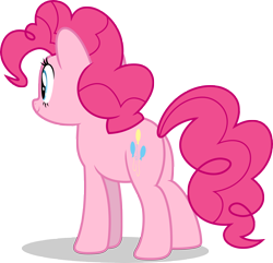 Size: 7000x6735 | Tagged: safe, artist:luckreza8, pinkie pie, earth pony, pony, the maud couple, absurd resolution, female, flank, plot, simple background, solo, transparent background, vector