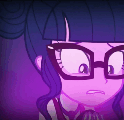 Size: 559x540 | Tagged: safe, derpibooru import, screencap, sci-twi, twilight sparkle, equestria girls, friendship games, animated, cropped, solo, unleash the magic