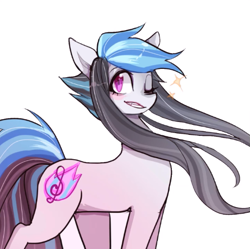 Size: 537x535 | Tagged: safe, artist:liliumena, dj pon-3, octavia melody, vinyl scratch, earth pony, pony, fusion, solo