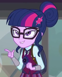 Size: 506x628 | Tagged: safe, derpibooru import, sci-twi, twilight sparkle, equestria girls, friendship games, lip bite, magic capture device