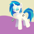 Size: 1080x1080 | Tagged: safe, artist:purpleblackkiwi, dj pon-3, vinyl scratch, pony, unicorn, female, horn, mare, solo