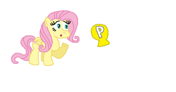 Size: 523x275 | Tagged: safe, artist:theinflater19, fluttershy, pegasus, pony, balloon, female, mare, p balloon