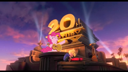 Size: 1366x768 | Tagged: artist needed, safe, edit, pinkie pie, earth pony, pony, 20th century fox, closing logo, crossover, guitar, peanuts, piano, schroeder, the peanuts movie