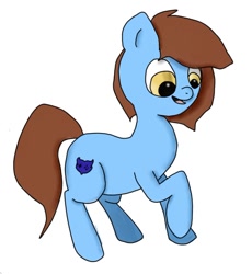 Size: 740x803 | Tagged: safe, artist:royfury, oc, oc only, oc:amber pura, earth pony, pony, female, mare, simple background, solo, white background