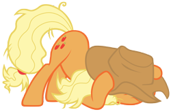 Size: 10700x7000 | Tagged: safe, artist:tardifice, applejack, earth pony, pony, fame and misfortune, absurd resolution, cowboy hat, female, hat, mare, simple background, solo, stetson, transparent background, vector