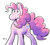 Size: 1660x1487 | Tagged: safe, artist:rwl, pinkie pie, earth pony, pony, blushing, female, offscreen character, smiling, solo