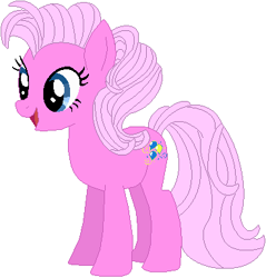 Size: 368x385 | Tagged: safe, artist:selenaede, artist:the smiling pony, artist:user15432, pinkie pie, pinkie pie (g3), earth pony, pony, g3, g4, base used, g3 to g4, generation leap, my little pony