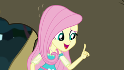 Size: 1280x720 | Tagged: safe, screencap, fluttershy, better together, equestria girls, stressed in show, female, geode of fauna