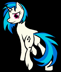 Size: 754x884 | Tagged: safe, artist:pinkamenadianepi, dj pon-3, vinyl scratch, pony, unicorn, female, horn, mare, solo