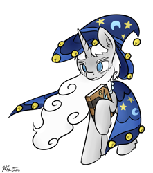 Size: 873x987 | Tagged: safe, artist:melodicmarzipan, star swirl the bearded, pony, unicorn, male, simple background, solo, stallion, white background