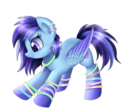 Size: 3879x3348 | Tagged: safe, artist:pridark, oc, oc only, oc:amethyst, simple background, solo, transparent background