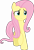 Size: 3000x4368 | Tagged: safe, artist:sollace, fluttershy, pegasus, pony, scare master, .svg available, cute, female, mare, o~o, raised hoof, shyabetes, simple background, solo, transparent background, unsure, vector