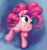 Size: 2100x2237 | Tagged: safe, artist:aemantaslim, pinkie pie, earth pony, pony, bipedal, cursed image, digital art, excited, happy, has science gone too far?, high res, not salmon, ponk, two legged creature, wat, when you walking